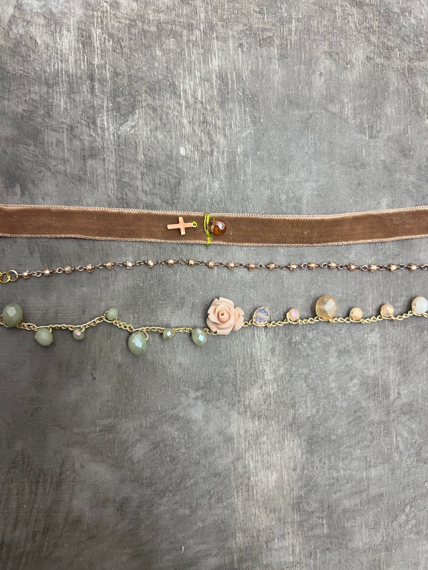 Set rosa polvere