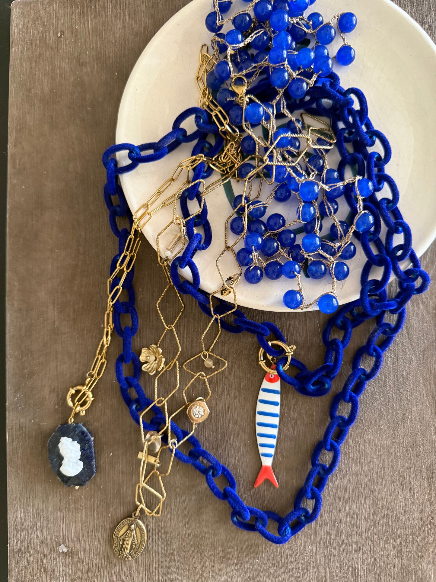 Penelope maxi blu elettrico