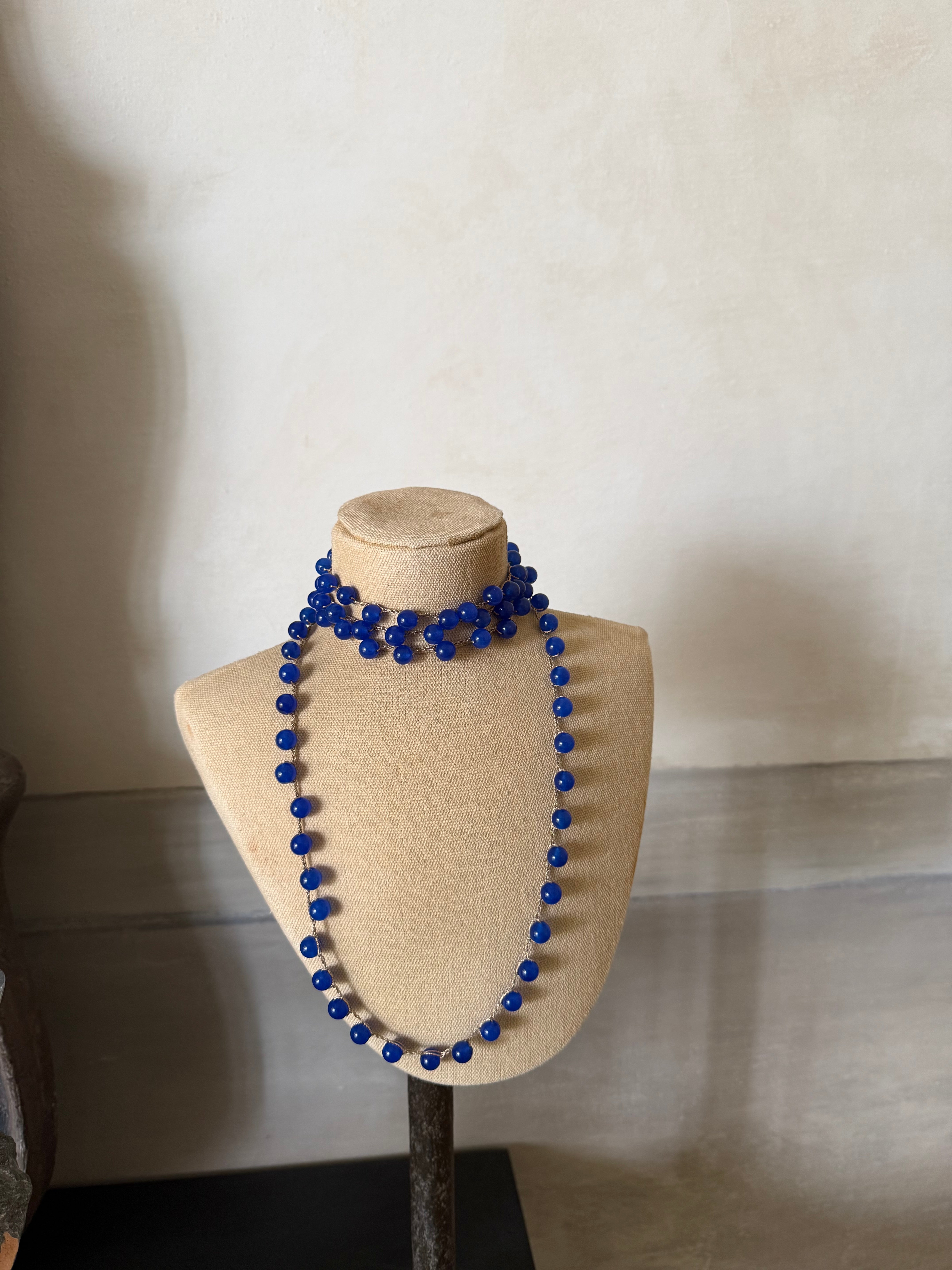 Penelope maxi blu elettrico