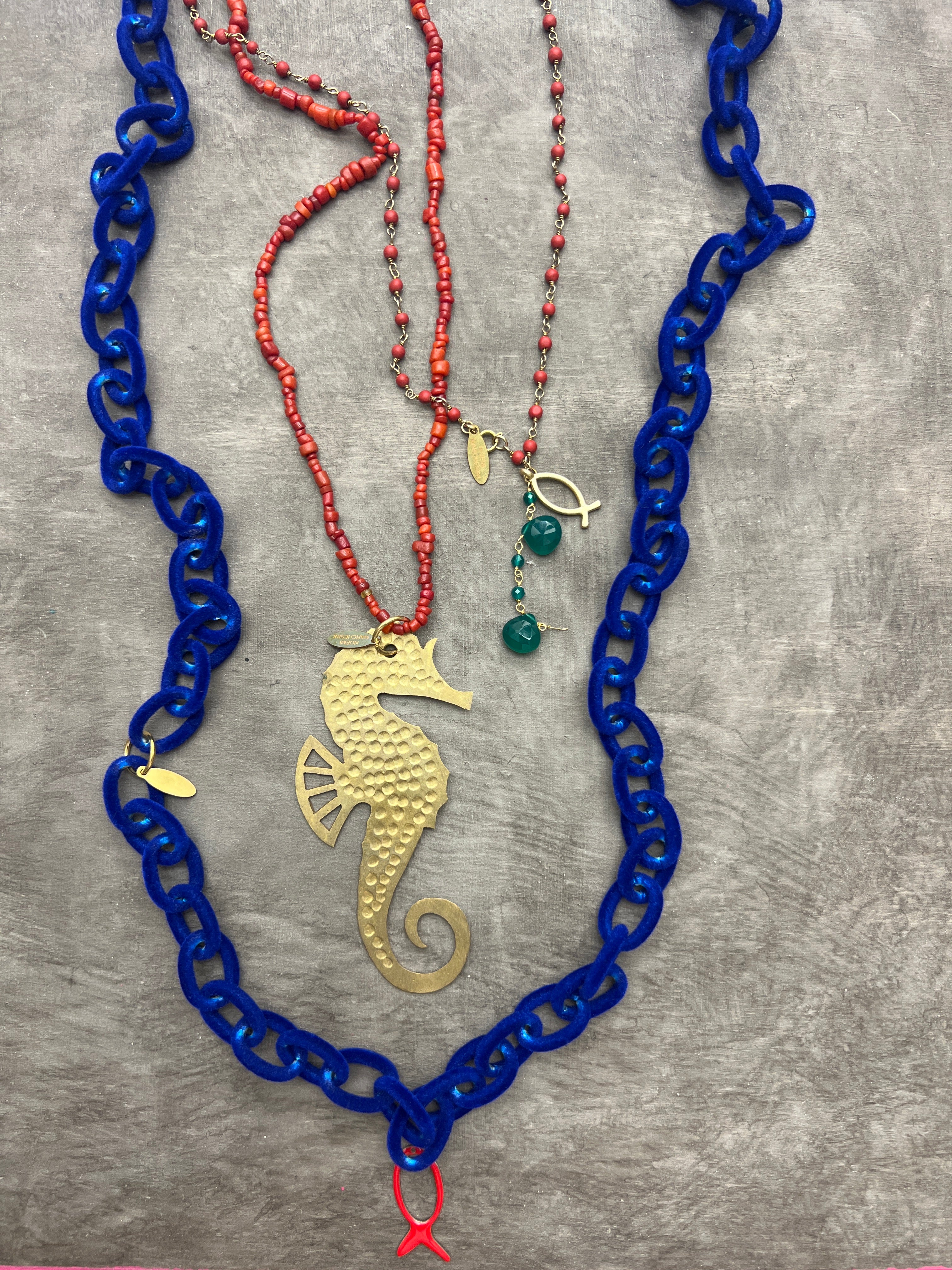 Girocollo pesciolino oro