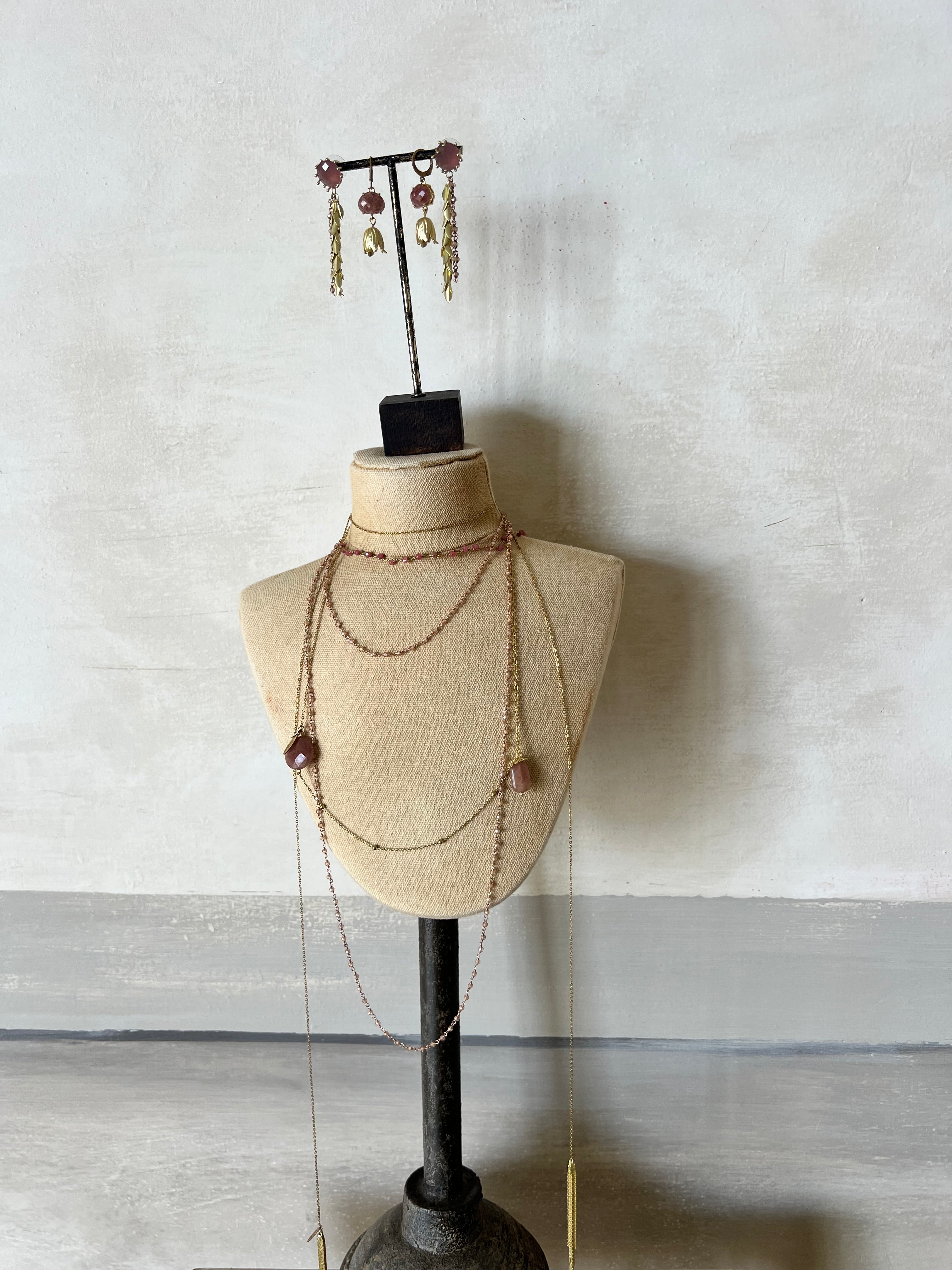 Pendenti rosa antico