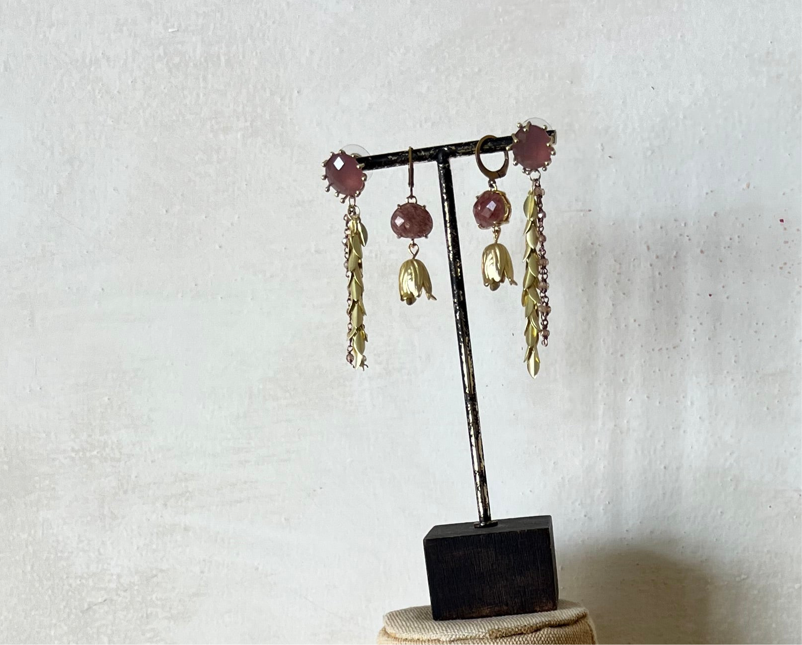 Pendenti rosa antico