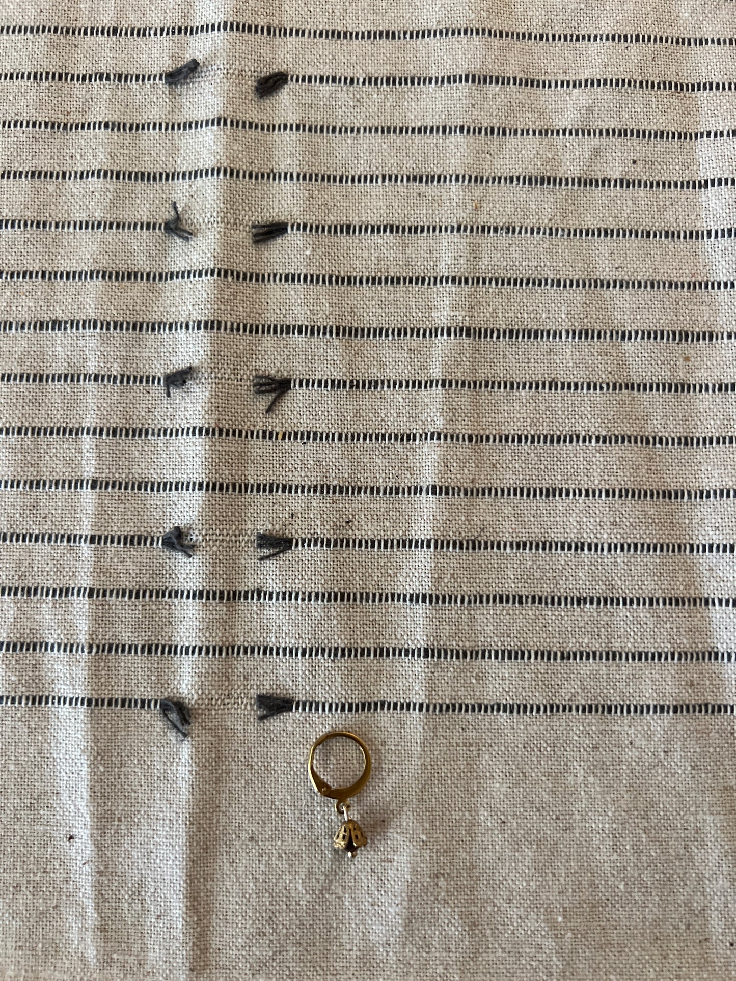 Micro orecchini ametista