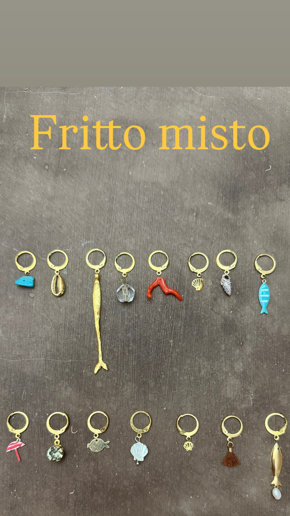 Micro orecchini mare