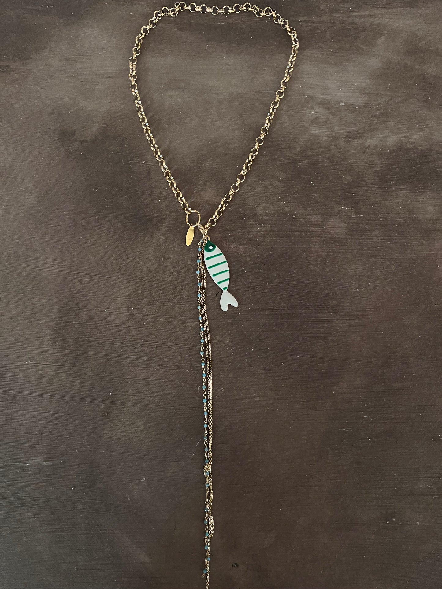 Cascata Pesciolino Smaltato